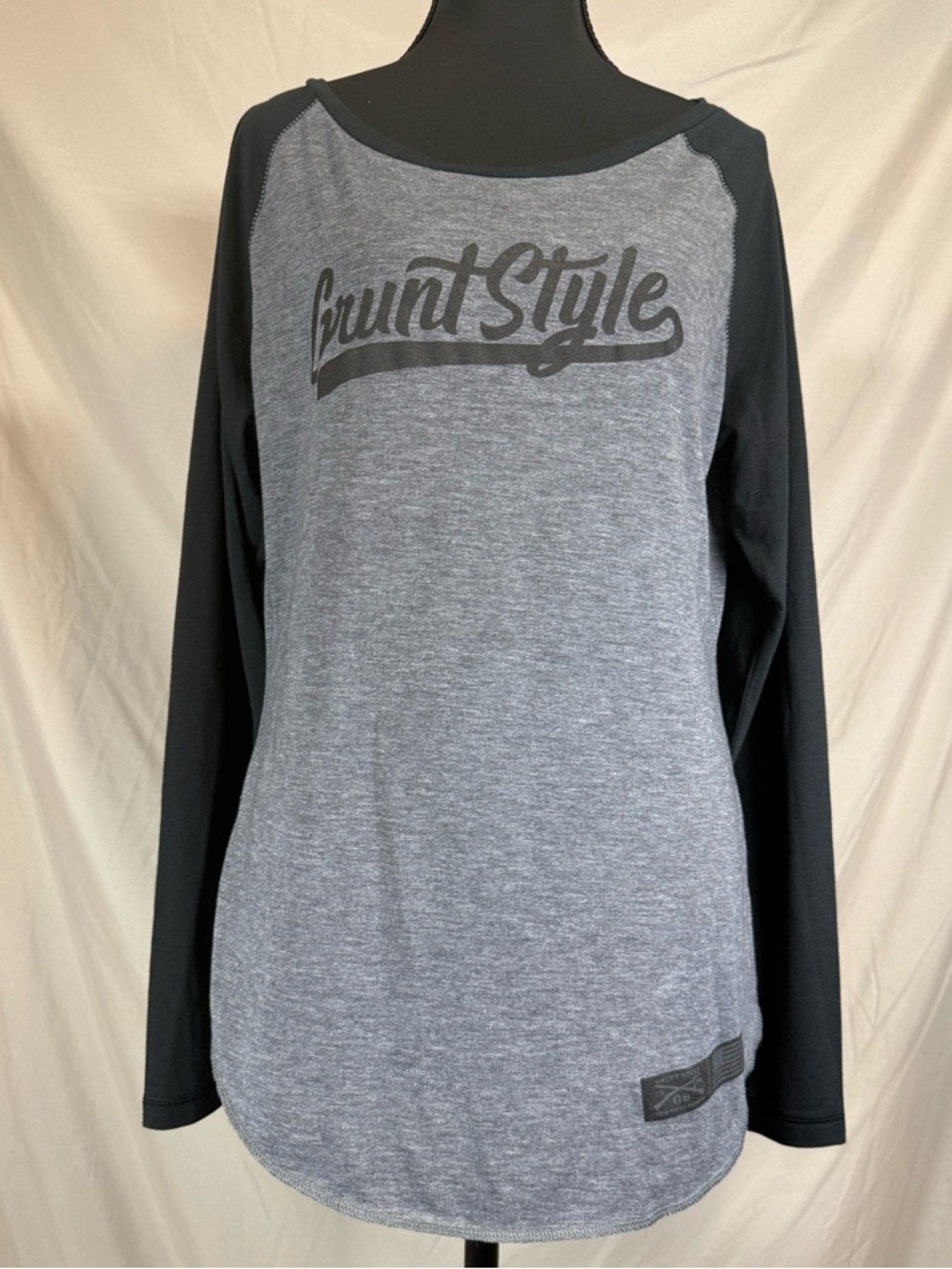 Grunt Style Long-Sleeve Raglan Baseball Tee ⚾